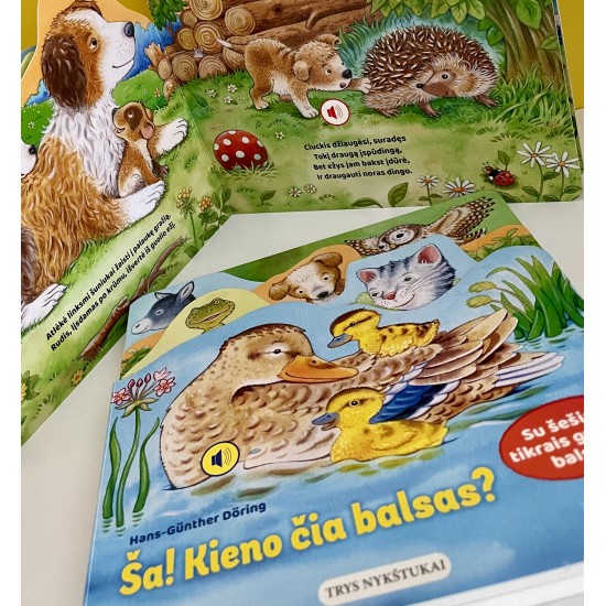 Ša! Kieno čia balsas?