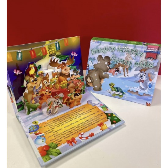 Smagios šėlionės žiemos miške