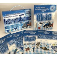 Lipdukų ir užduotėlių skrynelė protingiems berniukams
