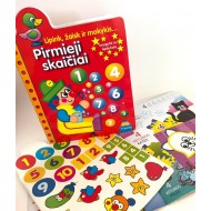 Lipink, žaisk ir mokykis. Pirmieji skaičiai
