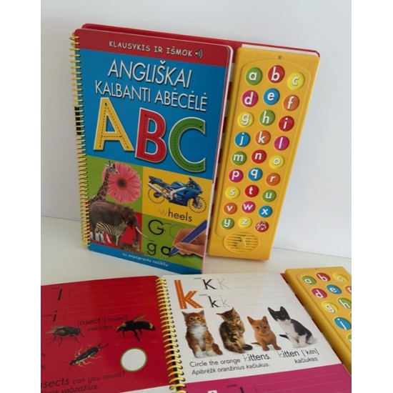Angliškai kalbanti ABC su nepaprastu rašykliu Angliškai kalbanti ABC su nepaprastu rašykliu