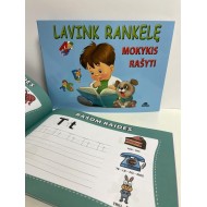 Lavink rankelę. Mokykis rašyti
