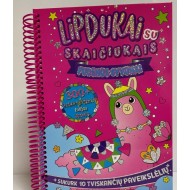 Lipdukai su skaičiukais. Puošnūs gyvūnai