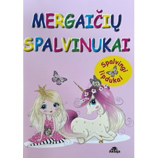 Mergaičių spalvinukai