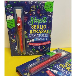 Slapti seklio užrašai nematomu rašikliu