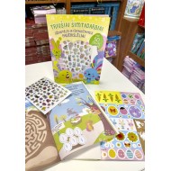 Triušiai šimtadarbiai. Užduotėlės, išspaudžiamieji paveikslėliai. Per 50 žvilgių lipdukų (su defektais)