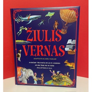 Žiulis Vernas. Adaptuota klasika vaikams