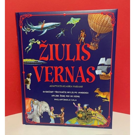 Žiulis Vernas. Adaptuota klasika vaikams Žiulis Vernas. Adaptuota klasika vaikams