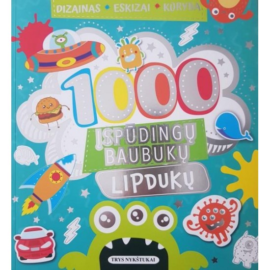 1000 įspūdingų baubukų lipdukų 1000 įspūdingų baubukų lipdukų
