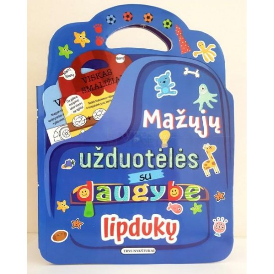 Mažųjų užduotėlės su daugybe lipdukų Mažųjų užduotėlės su daugybe lipdukų